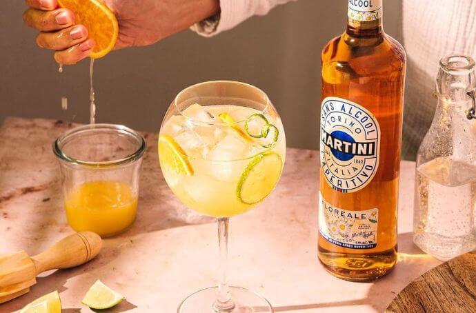 MARTINI FLOREALE APERITIVO NON-ALCOHOLIC 0.75L